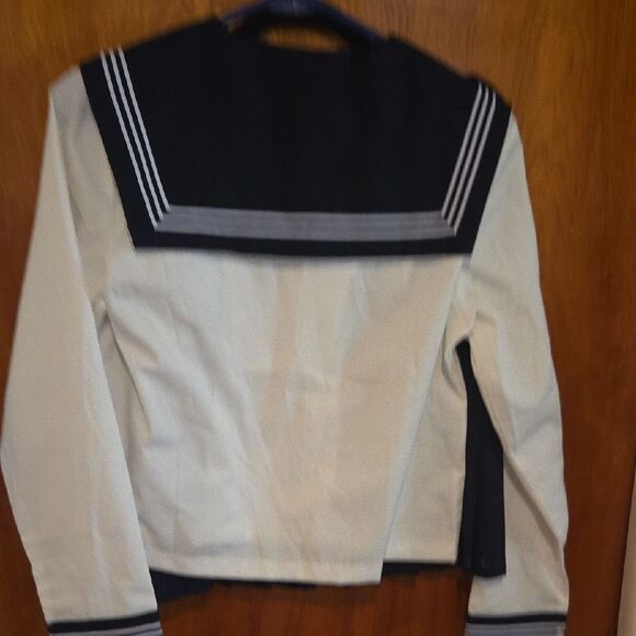 Navy and Cream Sailor Uniform - Picture 6 of 9